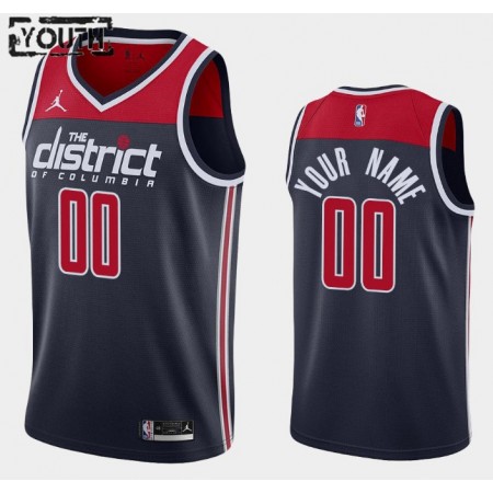 Camiseta Niños NBA Washington Wizards Personalizadas 2020-21 Jordan Brand Statement Edition Swingman